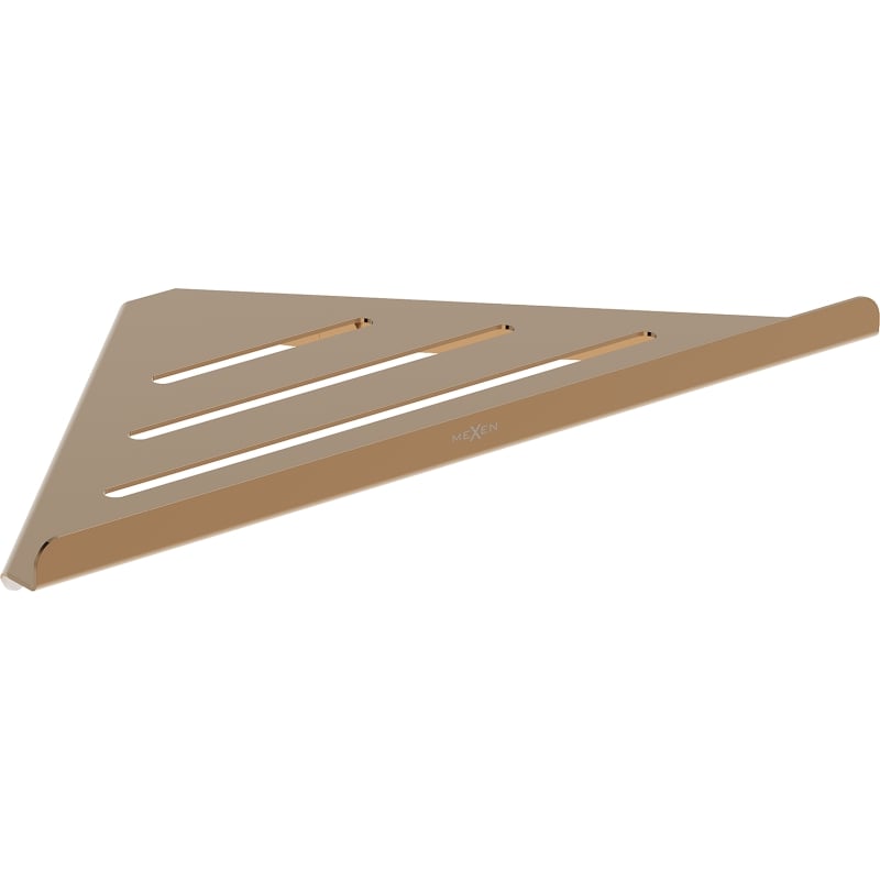 Mexen Diva-C panier de salle de bain d'angle, or rose - 70A8528-60