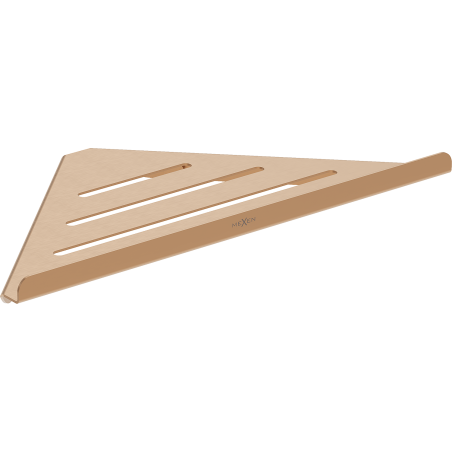 Mexen Diva-C panier de salle de bain d'angle, cuivre brossé - 70A8528-65