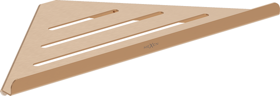 Mexen Diva-C panier de salle de bain d'angle, cuivre brossé - 70A8528-65
