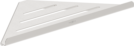 Mexen Diva-C panier de salle de bain d'angle, nickel brossé - 70A8528-97