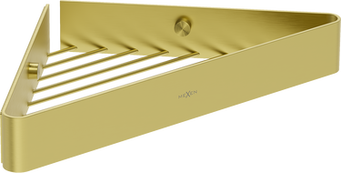 Mexen Evos-C panier de salle de bain d'angle, or brossé - 70A8514-55