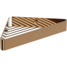 Mexen Evos-C panier de salle de bain d'angle, or rose - 70A8514-60