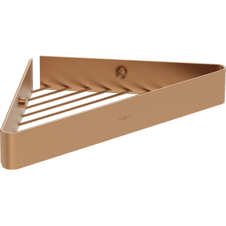 Mexen Evos-C panier de salle de bains d'angle, cuivre brossé - 70A8514-65