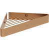 Mexen Evos-C panier de salle de bains d'angle, cuivre brossé - 70A8514-65