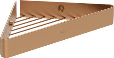 Mexen Evos-C panier de salle de bains d'angle, cuivre brossé - 70A8514-65