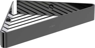 Mexen Evos-C panier de salle de bain d'angle, chrome noir - 70A8514-73