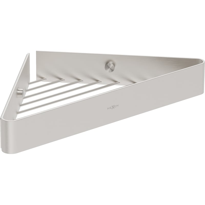 Mexen Evos-C panier de salle de bain d'angle, nickel brossé - 70A8514-97