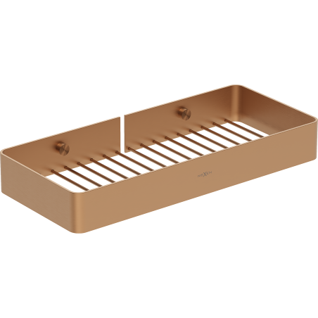 Mexen Evos-L panier de salle de bain, cuivre brossé - 70A8714-65