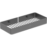 Mexen Evos-L panier de salle de bains, gris pistolet brossé - 70A8714-66