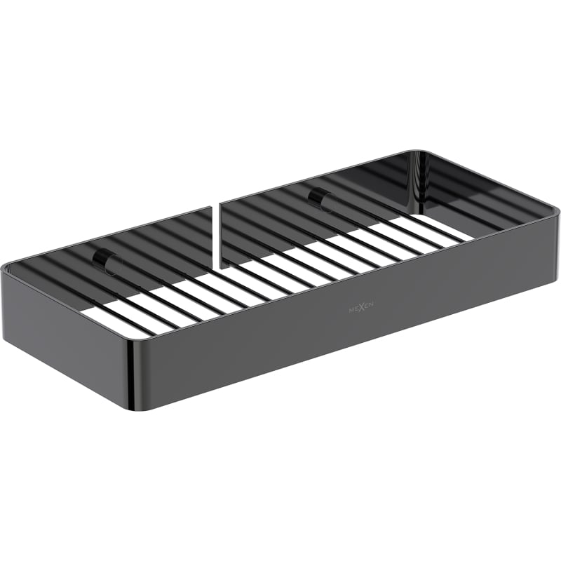 Mexen Evos-L panier de salle de bains, chrome noir - 70A8714-73