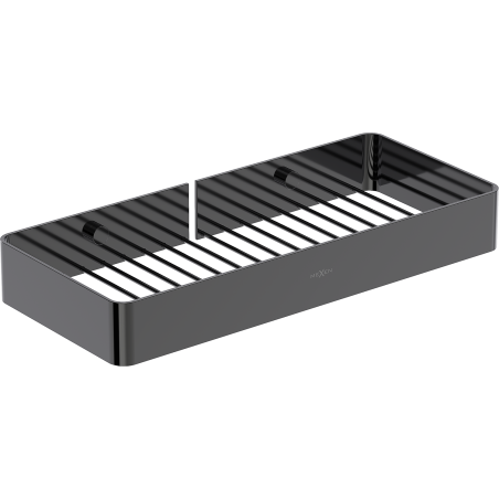 Mexen Evos-L panier de salle de bains, chrome noir - 70A8714-73
