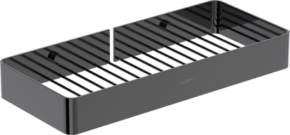 Mexen Evos-L panier de salle de bains, chrome noir - 70A8714-73