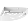 Mexen Laxo-C panier de salle de bain d'angle, blanc - 70A8513-20