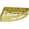Mexen Laxo-C panier de salle de bain d'angle, or brossé - 70A8513-55