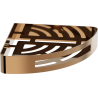 Mexen Laxo-C panier de salle de bain d'angle, or rose - 70A8513-60