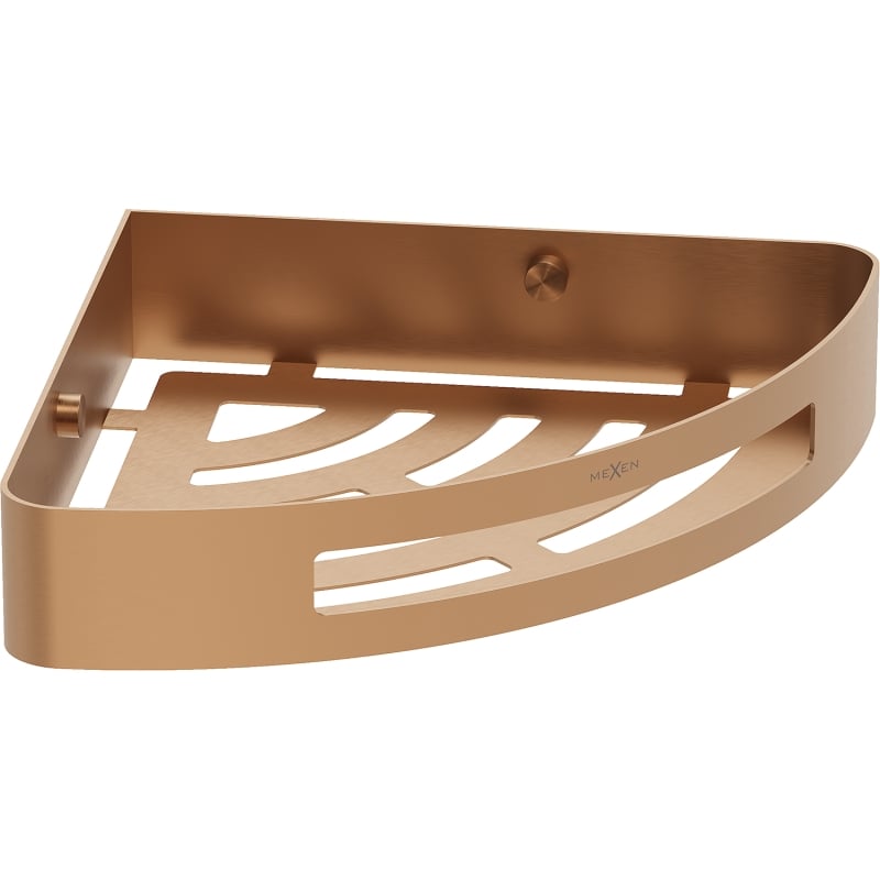 Mexen Laxo-C panier de salle de bain d'angle, cuivre brossé - 70A8513-65