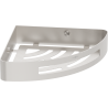 Mexen Laxo-C panier de salle de bain d'angle, nickel brossé - 70A8513-97