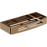 Mexen Laxo-L panier de salle de bain, or rose - 70A8713-60