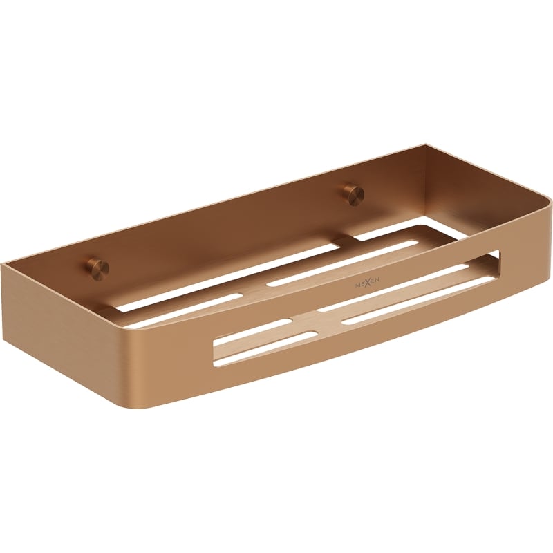 Mexen Laxo-L panier de salle de bain, cuivre brossé - 70A8713-65