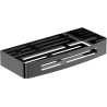 Mexen Laxo-L panier de salle de bain, chrome noir - 70A8713-73