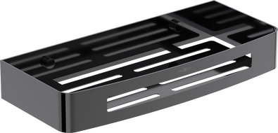 Mexen Laxo-L panier de salle de bain, chrome noir - 70A8713-73