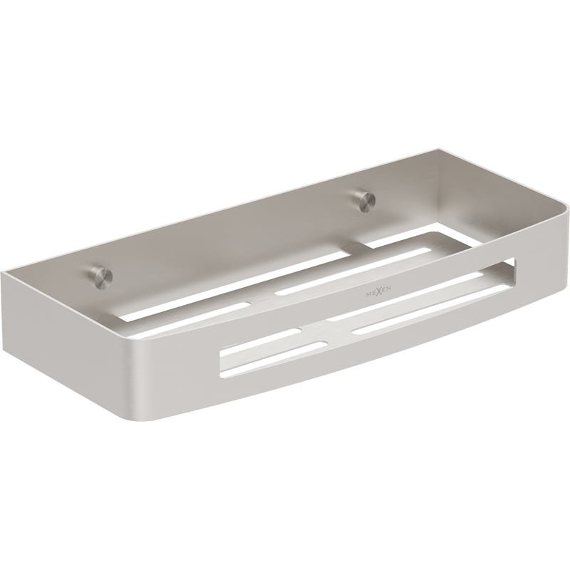 Mexen Laxo-L panier de salle de bain, nickel brossé - 70A8713-97