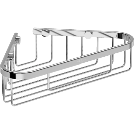 Mexen Uni-T panier de salle de bain d'angle, chromé - 70A8520-00