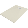 Mexen Hugo receveur rectangulaire SMC 90 x 80 cm, beige, cache blanc - 42698090-W