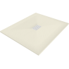 Mexen Hugo receveur rectangulaire SMC 120 x 100 cm, beige, cache blanc - 42691012-W