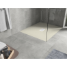 Mexen Hugo receveur rectangulaire SMC 120 x 100 cm, beige, cache blanc - 42691012-W