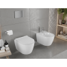 Mexen Carmen cuvette WC Rimless avec abattant slim à descente progressive, duroplast, blanc brillant - 30880500