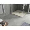 Mexen Hugo receveur de douche carré SMC 80 x 80 cm, beige, cache doré - 42698080-G
