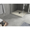 Mexen Hugo receveur de douche carré SMC 80 x 80 cm, beige, cache noir - 42698080-B