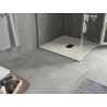 Mexen Hugo receveur de douche carré SMC 90 x 90 cm, beige, cache noir - 42699090-B