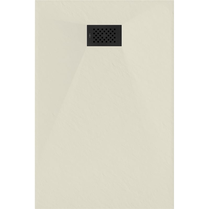 Mexen Hugo receveur de douche rectangulaire SMC 120 x 90 cm, beige, cache noir - 42699012-B