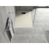 Mexen Hugo receveur de douche rectangulaire SMC 90 x 80 cm, beige, cache noir - 42698090-B
