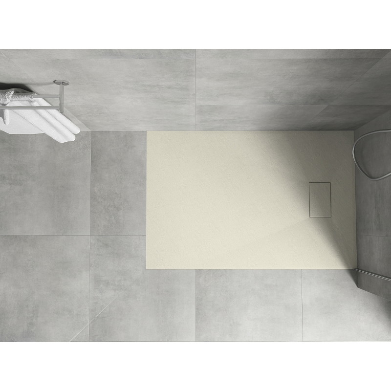Mexen Hugo receveur de douche rectangulaire SMC 80 x 70 cm, beige - 42697080