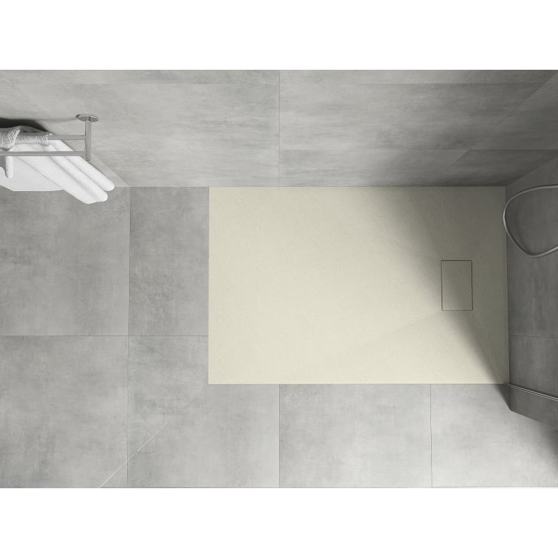Mexen Hugo receveur de douche rectangulaire SMC 100 x 90 cm, beige - 42699010