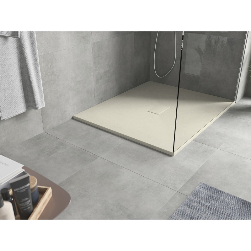 Mexen Hugo receveur de douche rectangulaire SMC 120 x 100 cm, beige - 42691012