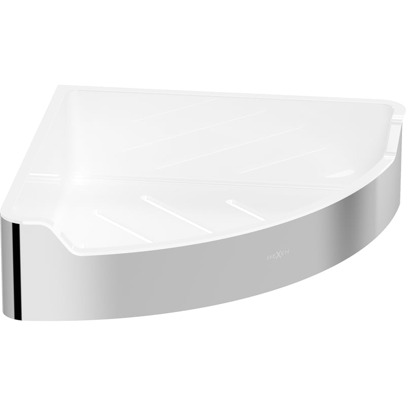 Mexen Rivon-C panier de salle de bain d'angle, chromé - 70A8525-00