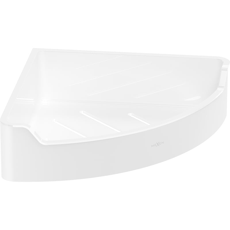 Mexen Rivon-C panier de salle de bain d'angle, blanc - 70A8525-20