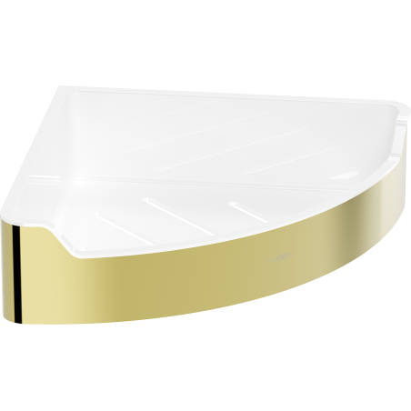 Mexen Rivon-C panier de salle de bain d'angle, doré - 70A8525-50