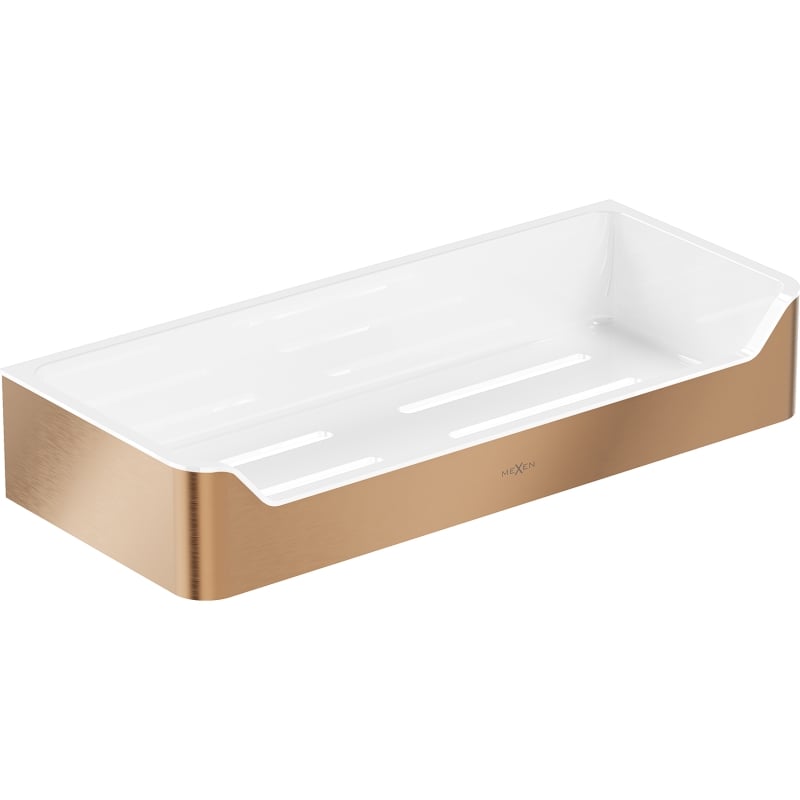 Mexen Rivon-L panier de salle de bains, cuivre brossé - 70A8725-65