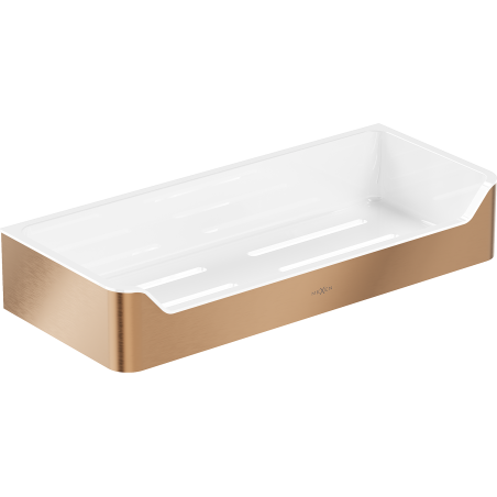 Mexen Rivon-L panier de salle de bains, cuivre brossé - 70A8725-65