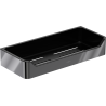 Mexen Rivon-L panier de salle de bains, chrome noir - 70A8725-73