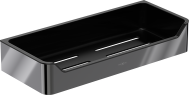 Mexen Rivon-L panier de salle de bains, chrome noir - 70A8725-73