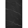 Mexen Hugo bac de douche rectangulaire SMC 160 x 80 cm, pierre noire - 42758016