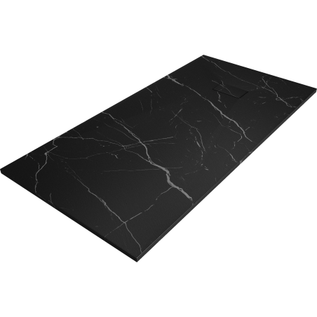 Mexen Hugo receveur de douche rectangulaire SMC 180 x 90 cm, pierre noire - 42759018