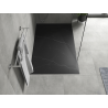 Mexen Hugo bac de douche rectangulaire SMC 160 x 80 cm, pierre noire - 42758016