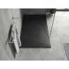 Mexen Hugo bac de douche rectangulaire SMC 160 x 80 cm, pierre noire - 42758016